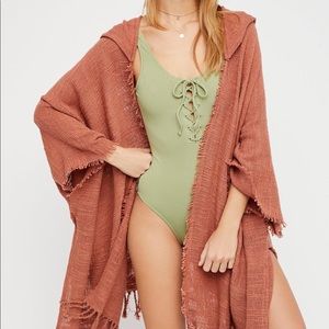 Point Breeze Hooded Kimono by Free People